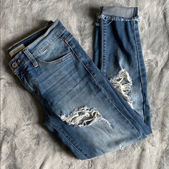 KanCan Denim - Kancan cropped jeans